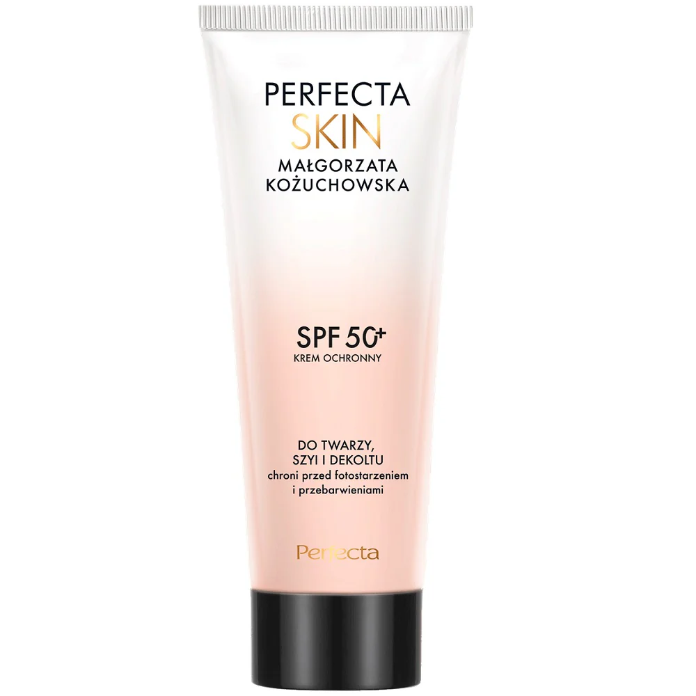 Skin Małgorzata Kożuchowska krem ochronny SPF50+ do twarzy szyi i dekoltu 50ml - Image 2