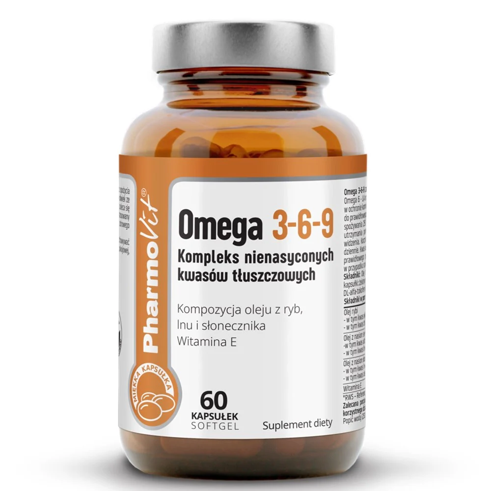 Omega 3-6-9 suplement diety 60 kapsułek