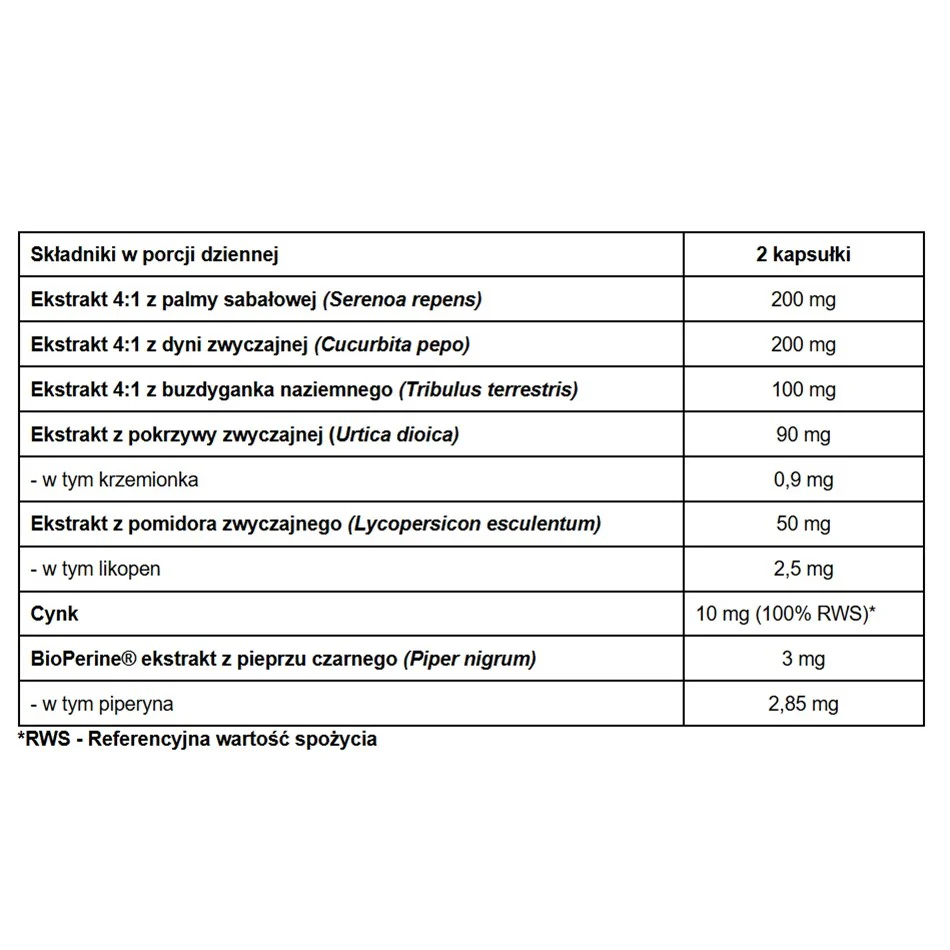 Prostalvit prostata suplement diety 60 kapsułek - Image 2