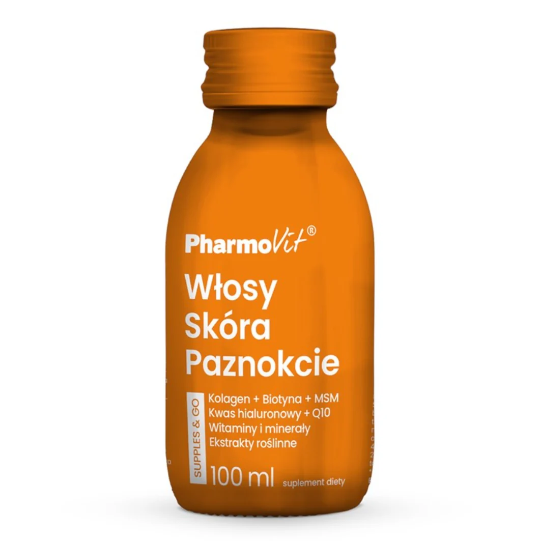 Włosy Skóra Paznokcie Supples & Go suplement diety w płynie 100ml - Image 4
