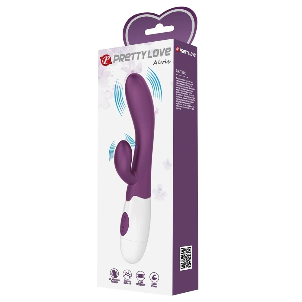 Alvis wibrator z 30 funkcjami wibracji Dark Purple - Image 2
