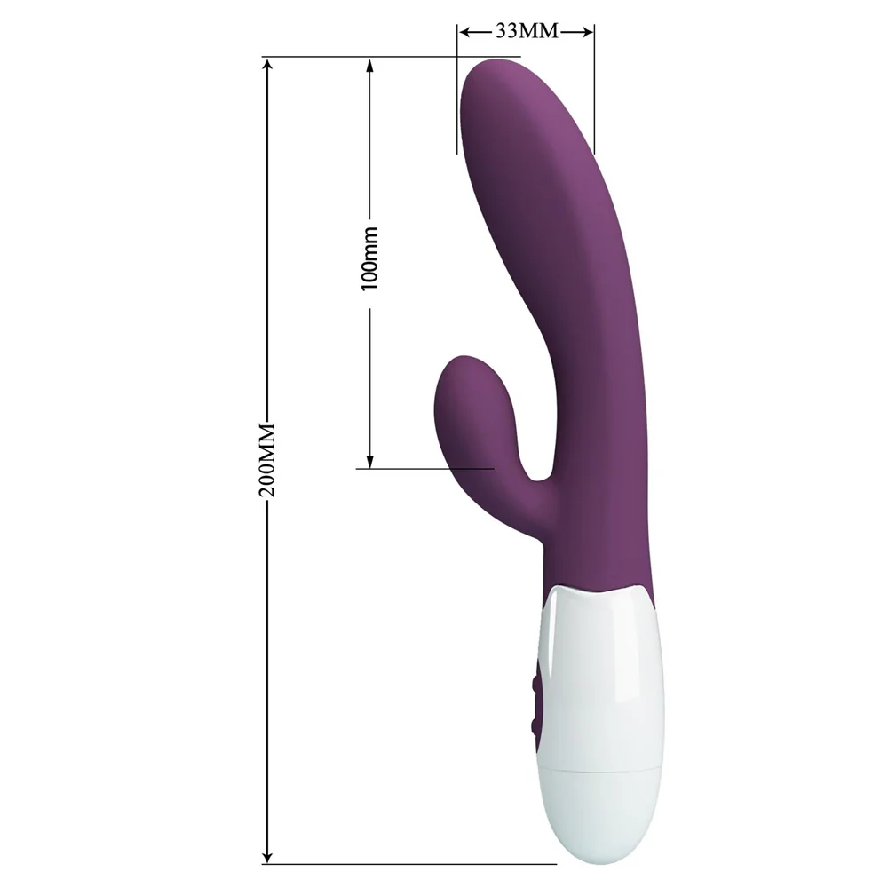 Alvis wibrator z 30 funkcjami wibracji Dark Purple - Image 4