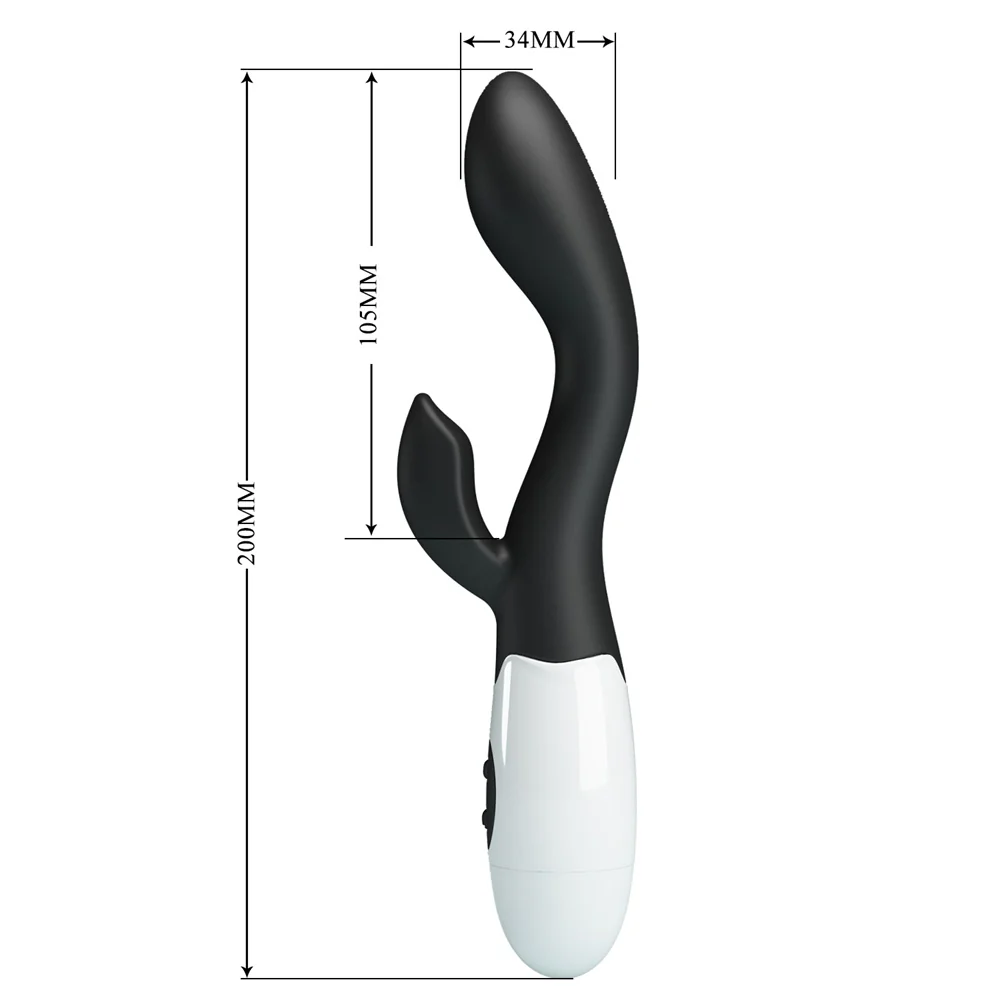 Brighty wibrator z 30 funkcjami wibracji Black - Image 4