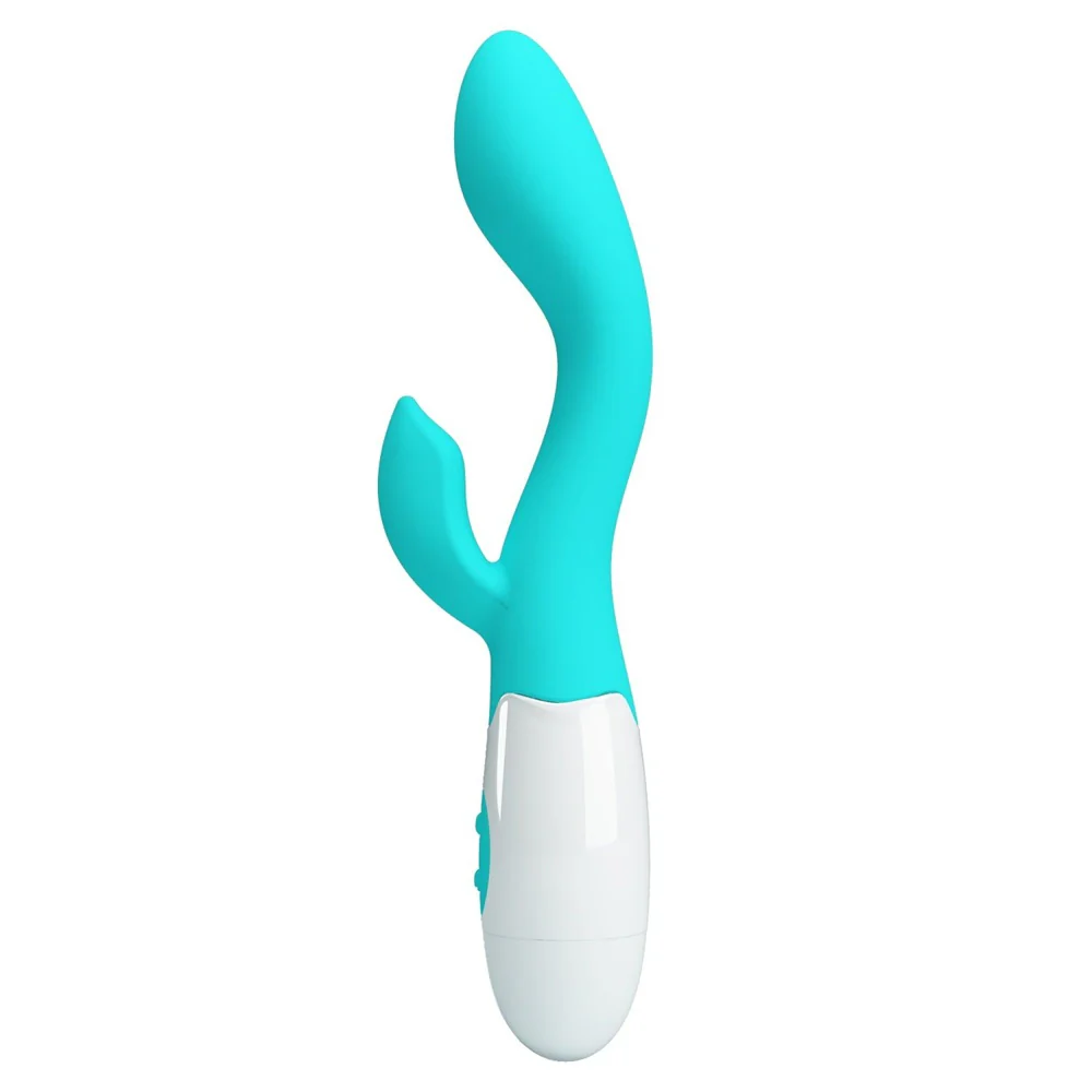 Brighty wibrator z 30 funkcjami wibracji Light Blue - Image 3