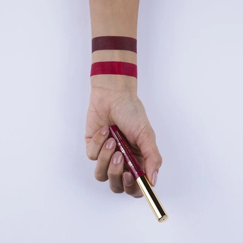 Sparkling Attitude Matt Lipstick matowa pomadka do ust 002 Burgundy Attitude 1.2g - Image 2