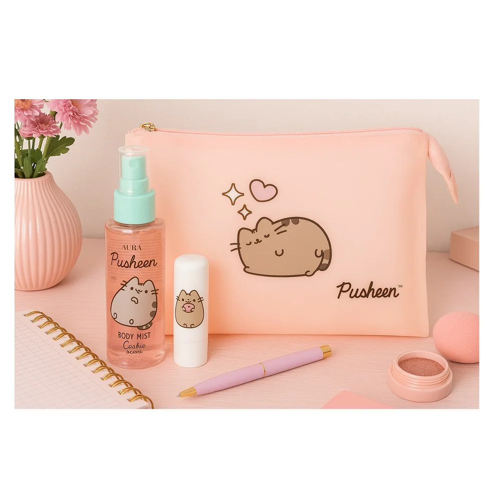 Zestaw pielęgnacyjny mgiełka do ciała 100ml + pomadka do ust 3.8g + kosmetyczka - Image 2