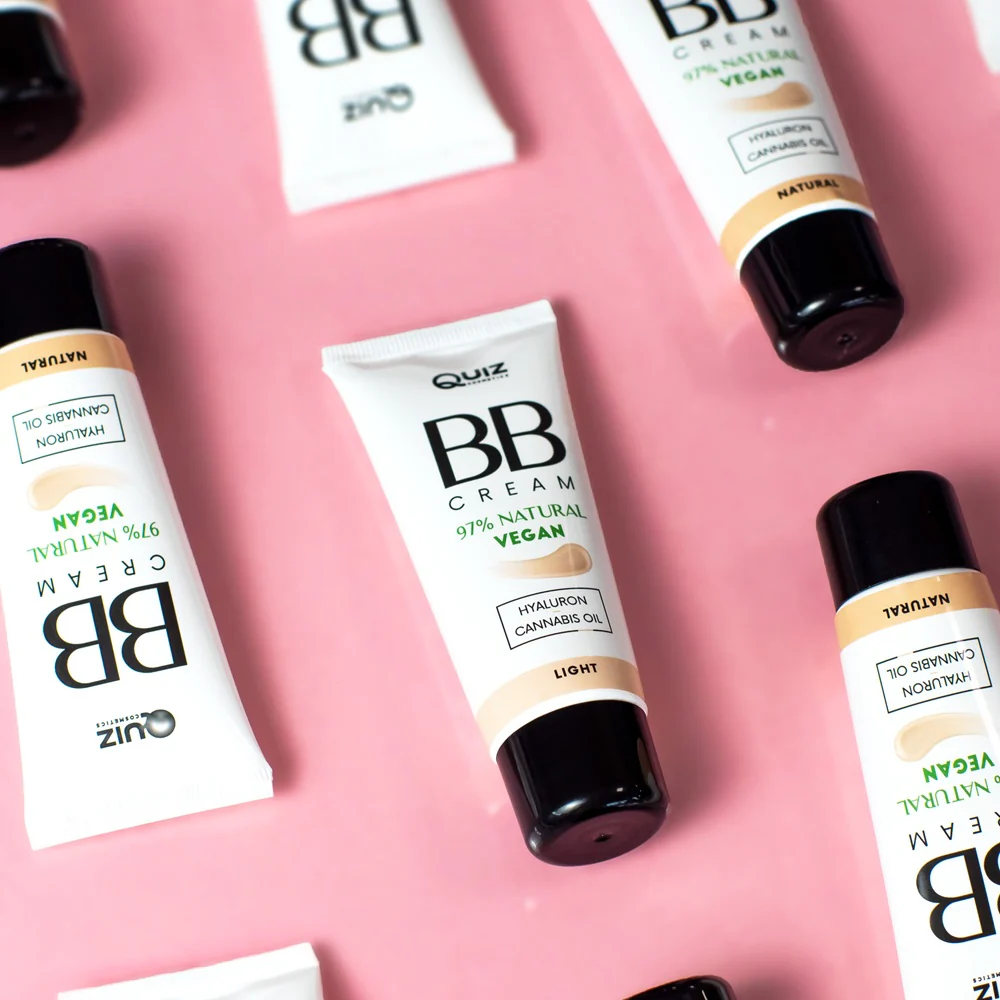 BB Cream krem BB wzbogacony kwasem Hialuronowym i olejem konopnym - Image 4