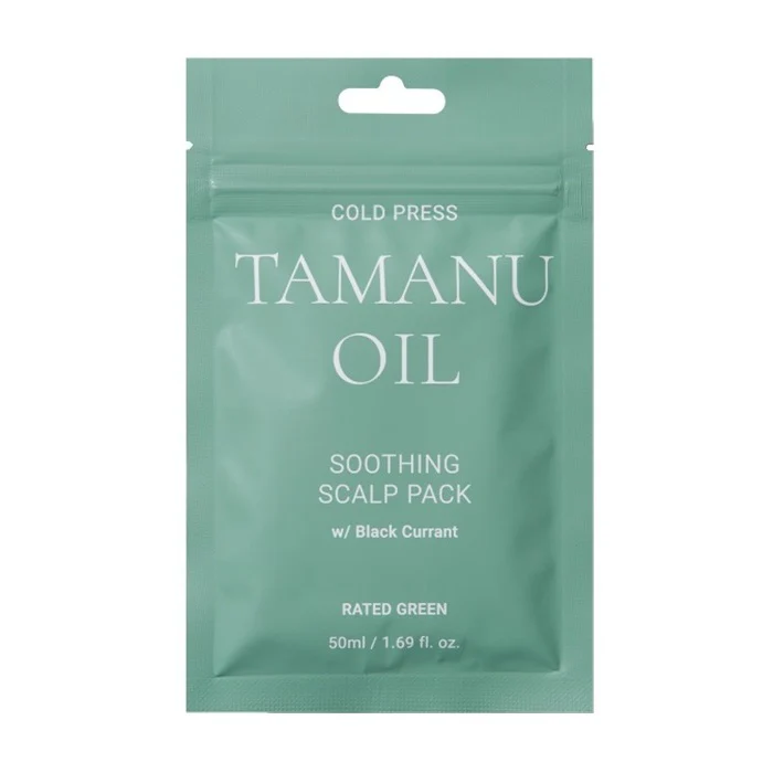 Tamanu kuracja łagodząca skórę głowy z olejem tamanu i czarną porzeczką 50ml