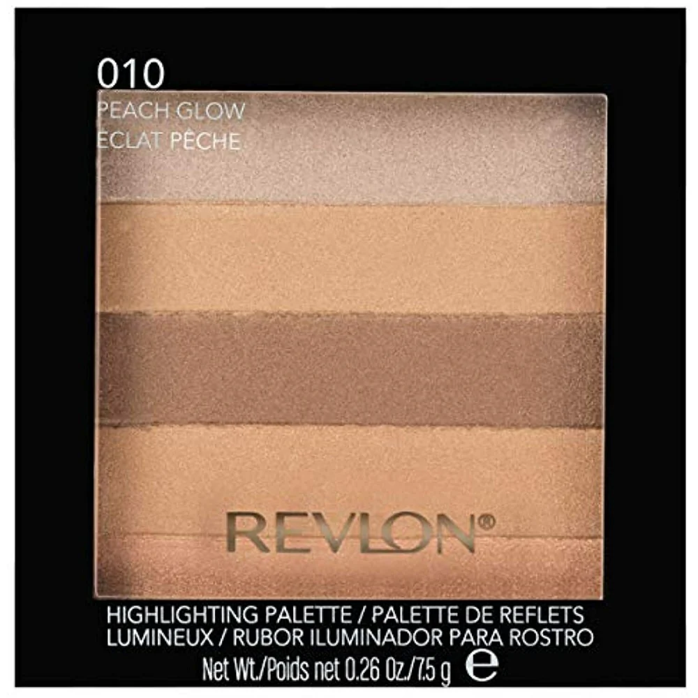Highlighting Palette paleta rozświetlaczy 010 Peach Glow 7.5g