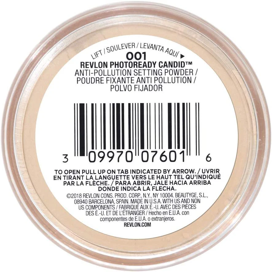 PhotoReady Candid Anti-pollution Setting Powder sypki puder do twarzy 001 Translucent 15g - Image 3