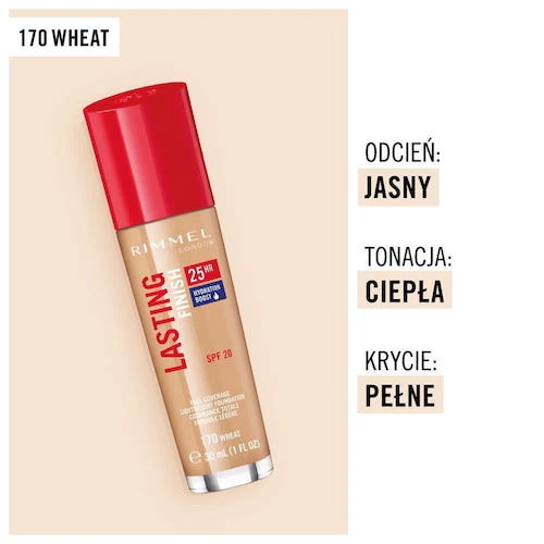 Lasting Finish 25HR SPF20 długotrwały podkład do twarzy 30ml - Image 30