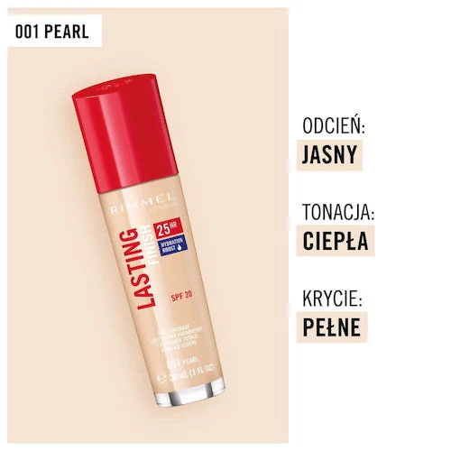 Lasting Finish 25HR SPF20 długotrwały podkład do twarzy 30ml - Image 6