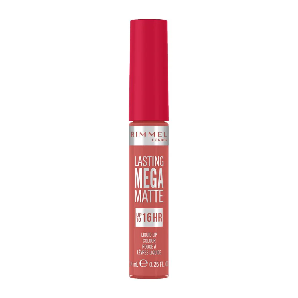 Lasting Mega Matte długotrwała matowa pomadka w płynie do ust 600 Coral Sass 7.4ml - Image 2