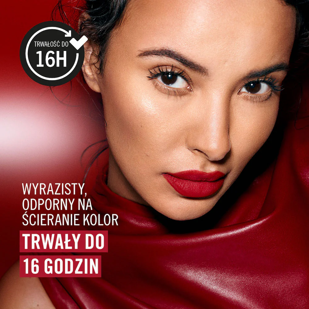 Lasting Mega Matte długotrwała matowa pomadka w płynie do ust 910 Fuchsia Flush 7.4ml - Image 7