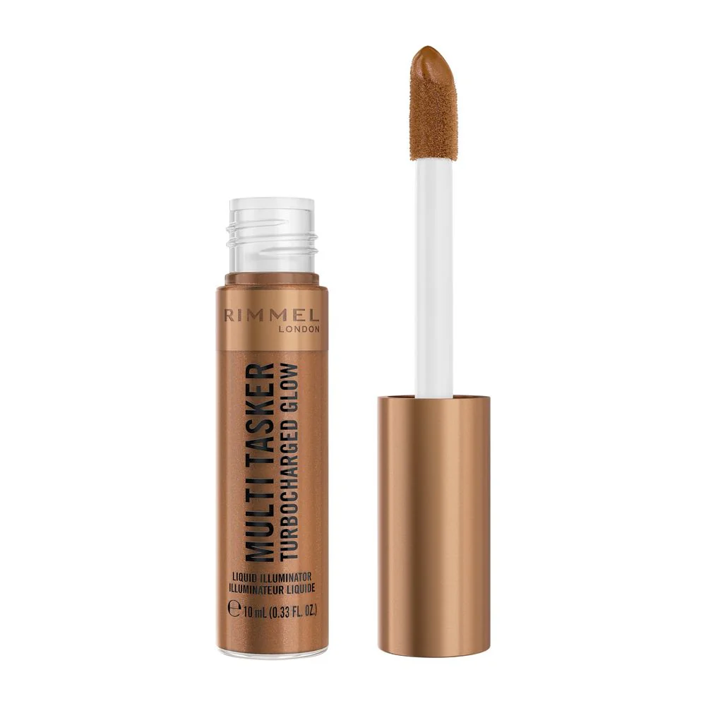 Multi Tasker Turbocharged Glow rozświetlający bronzer w płynie 10ml - Image 11