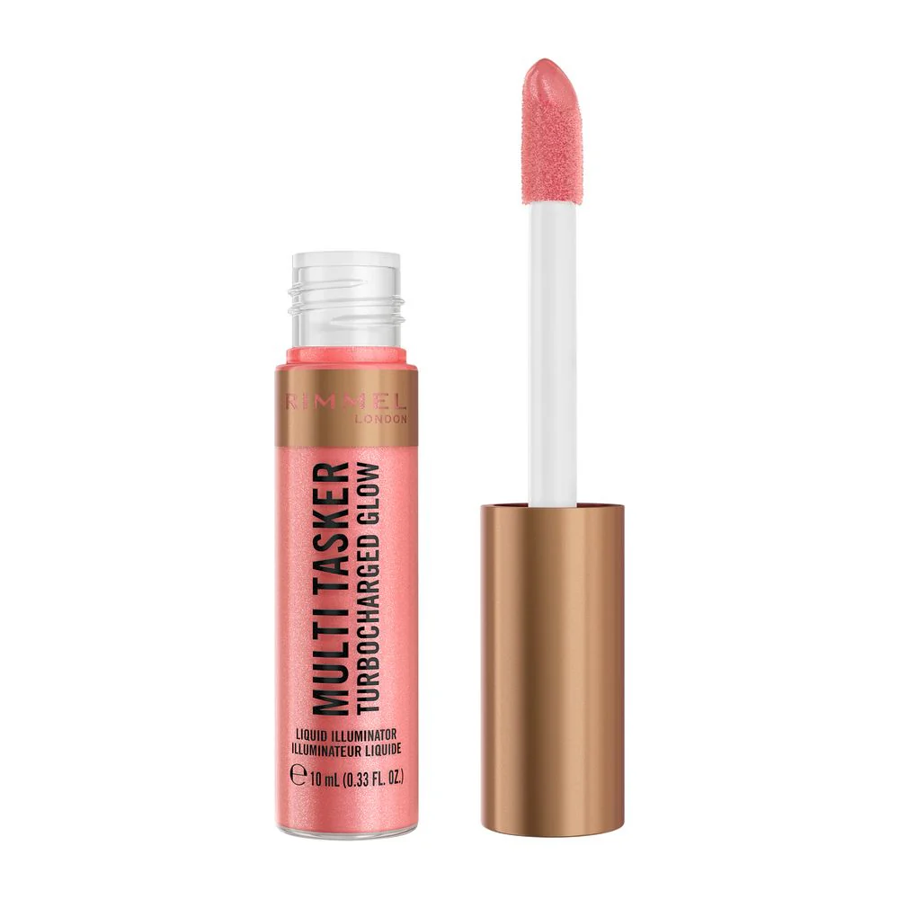 Multi Tasker Turbocharged Glow rozświetlający róż w płynie 10ml - Image 11
