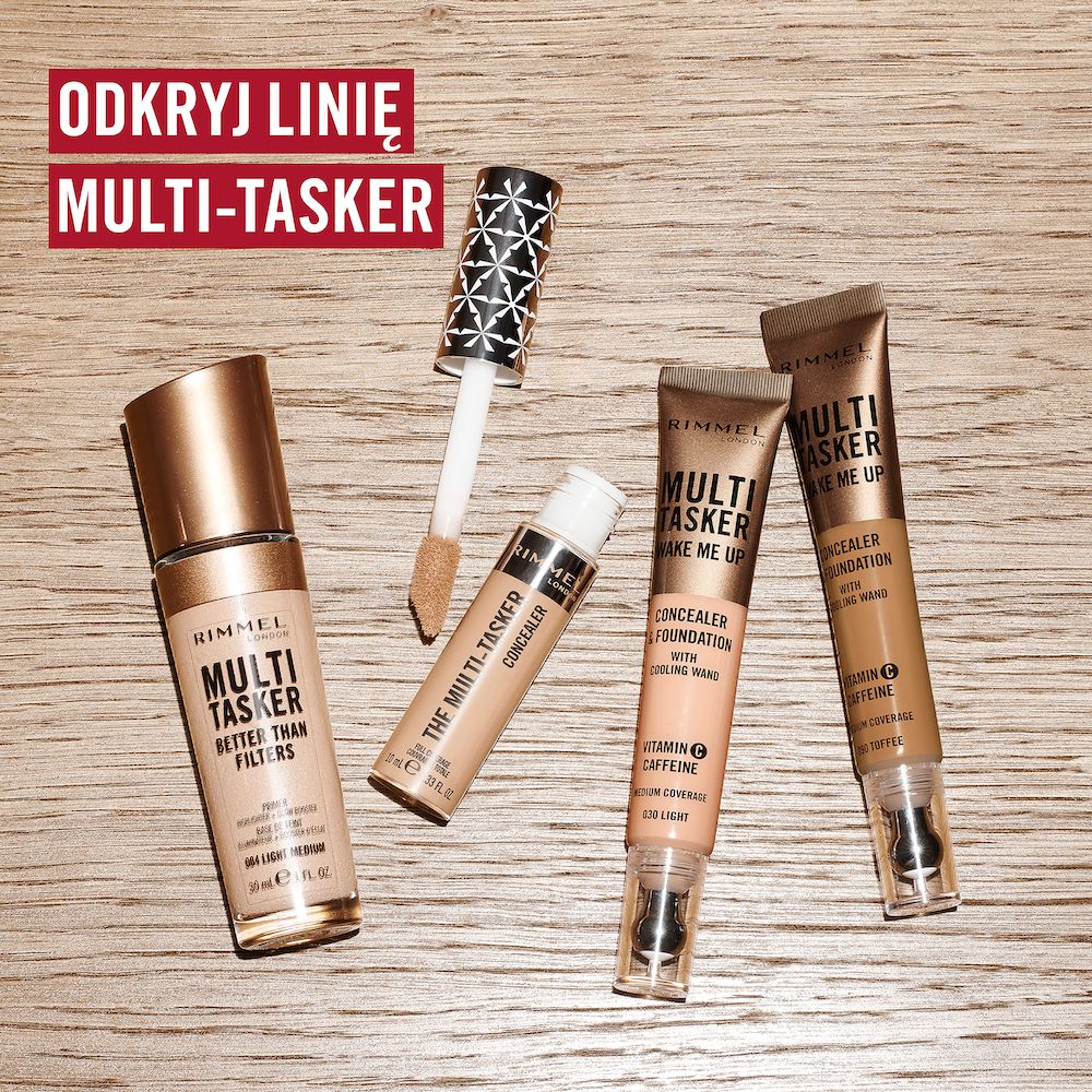 Multi-Tasker Wake Me Up rozświetlający korektor z masującym aplikatorem 20ml - Image 5