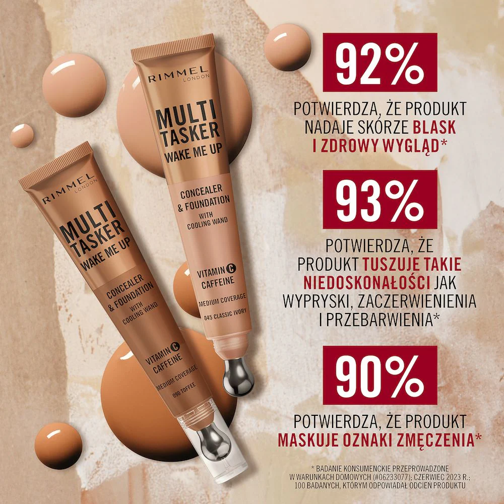 Multi-Tasker Wake Me Up rozświetlający korektor z masującym aplikatorem 20ml - Image 7