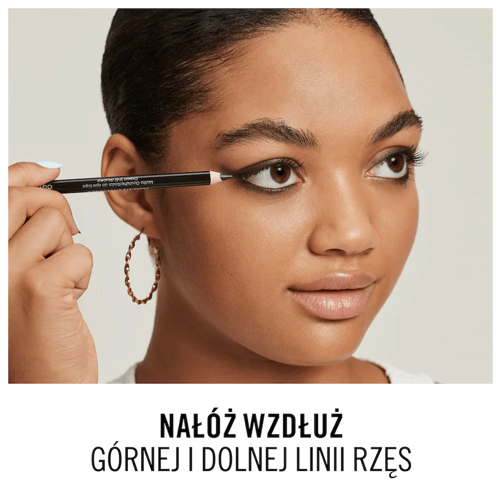 Soft Kohl Kajal Eye Liner Pencil kredka do oczu 061 Jet Black 1.2g - Image 2