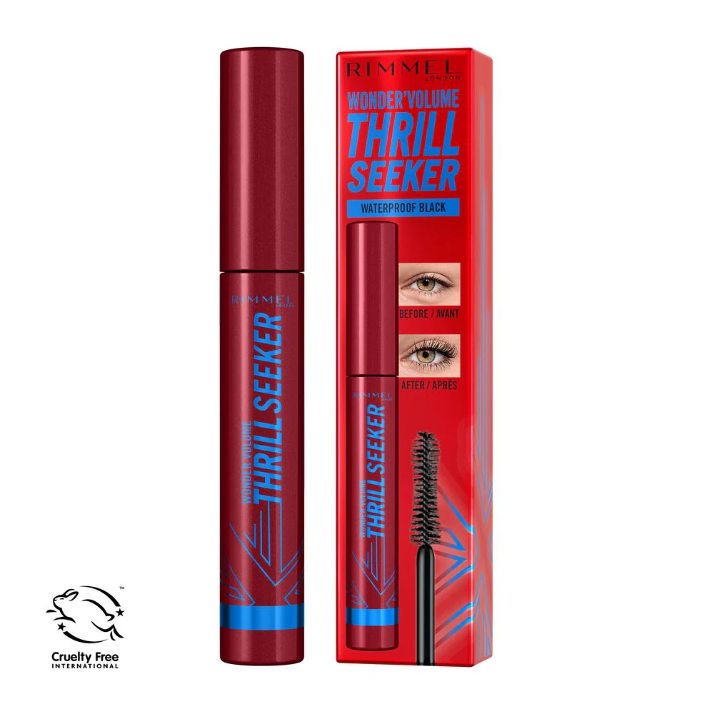 Wonder Volume Thrill Seeker wodoodporny i zwiększający objętość tusz do rzęs 003 Waterproof Black 8ml - Image 5