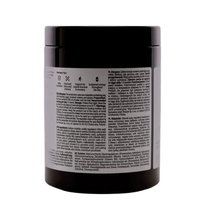Hydrating Daily Electrolyte Blend nawadniająca mieszanka elektrolitów Lawendowa Lemoniada 28x4g - Image 3