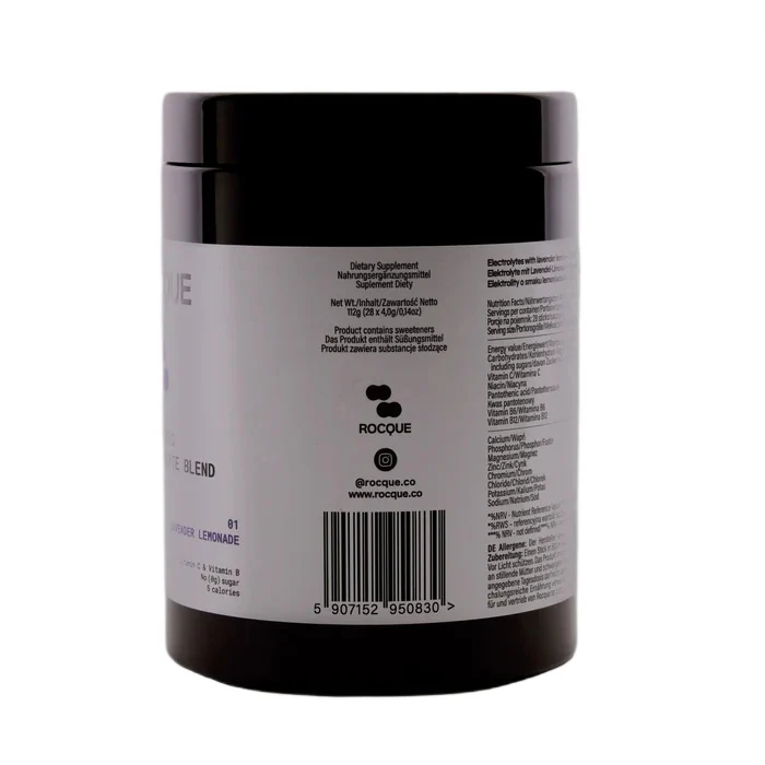 Hydrating Daily Electrolyte Blend nawadniająca mieszanka elektrolitów Lawendowa Lemoniada 28x4g - Image 6