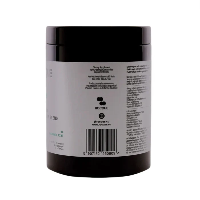 Hydrating Daily Electrolyte Blend nawadniająca mieszanka elektrolitów Ogórek i Mięta 28x4g - Image 3