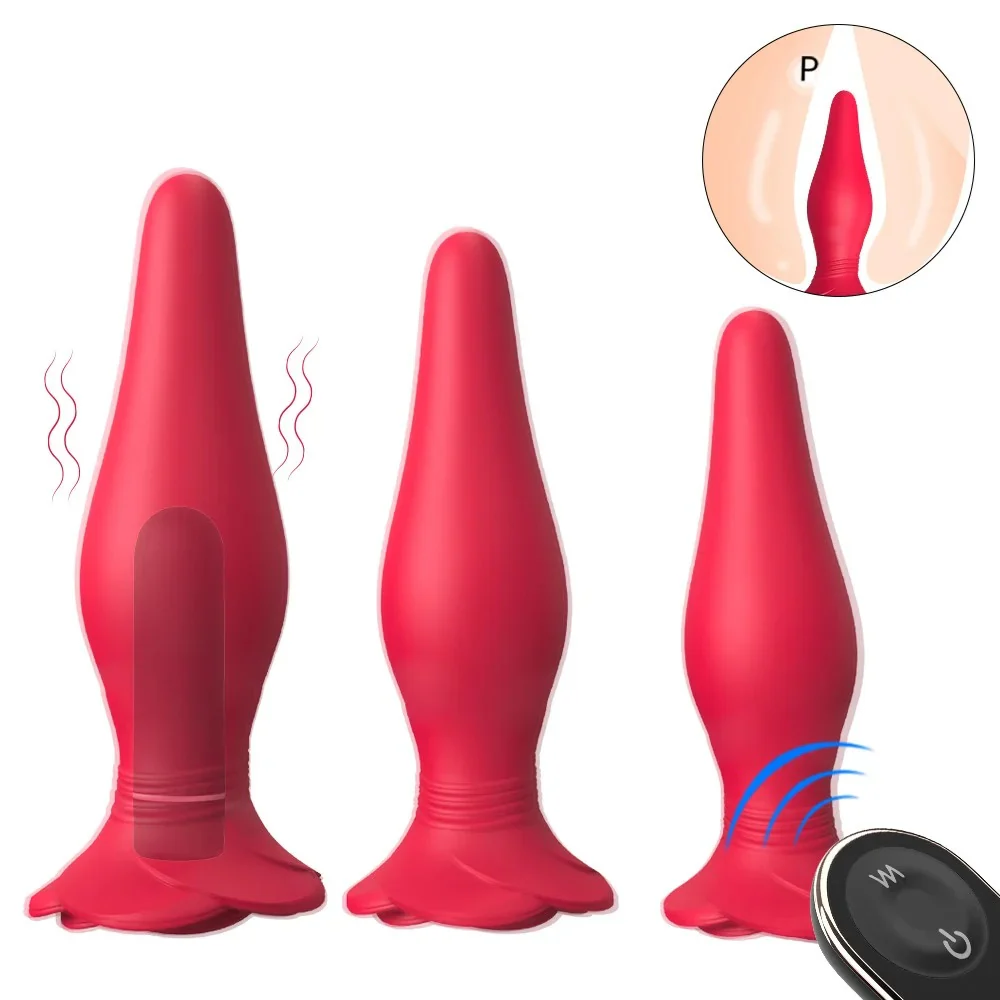Frenzier zestaw korków analnych Red 3szt - Image 3
