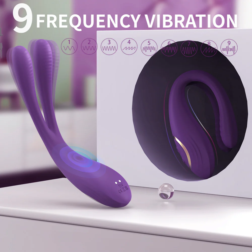 Jade Rabbit wielofunkcyjny wibrator Purple - Image 5