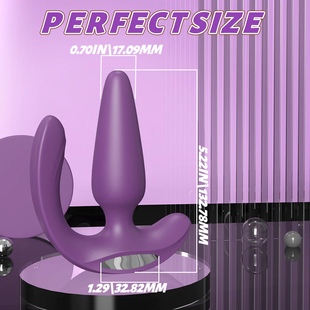 Medea korek analny z wibracjami Purple - Image 3