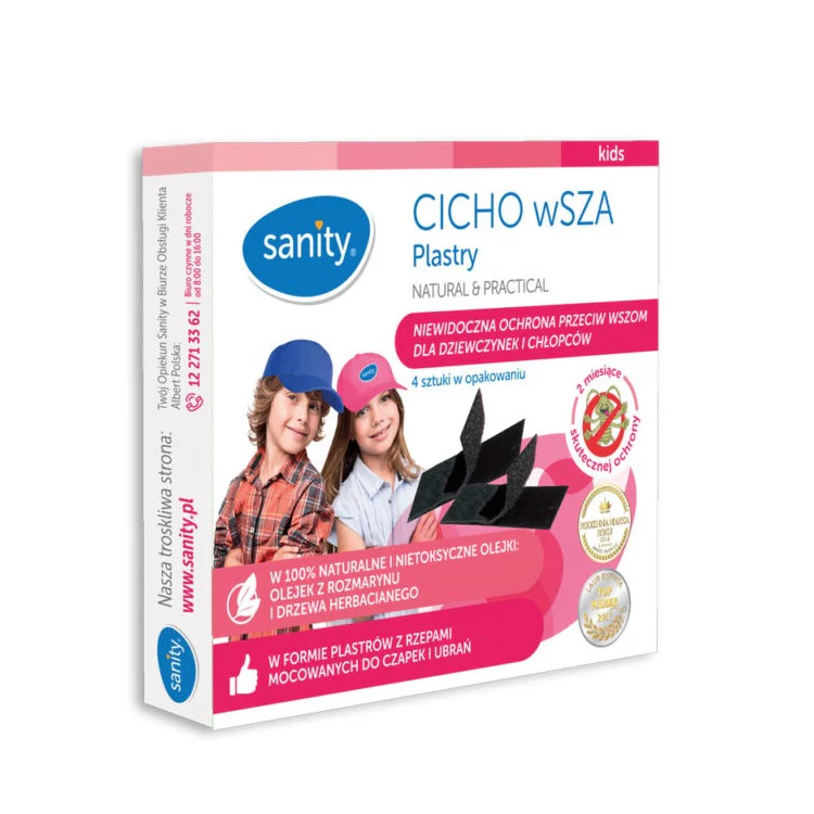 Kids CICHO wSZA plastry na wszy 4szt - Image 3