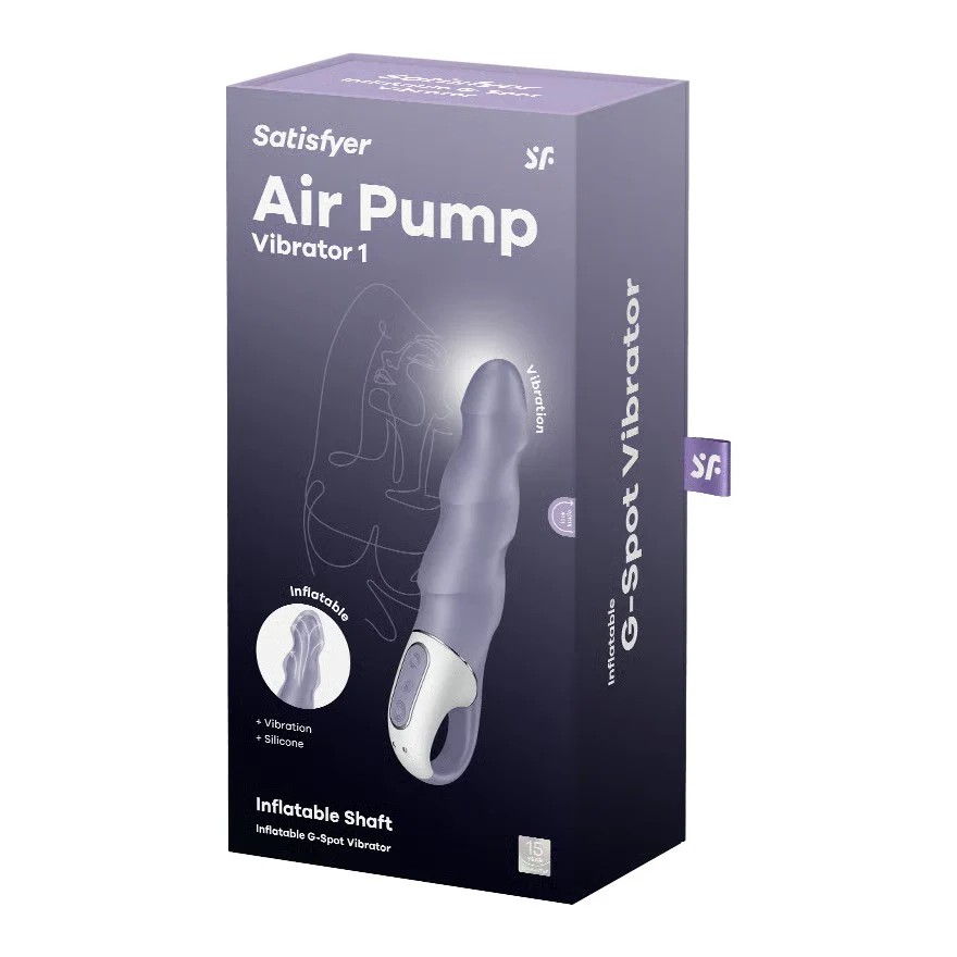 Air Pump Vibrator 1 wibrator z pompką Violet - Image 3