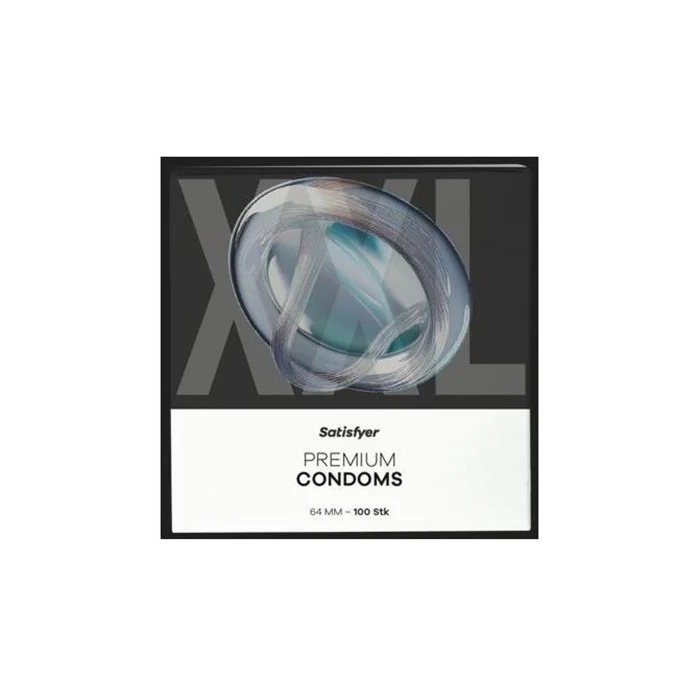Premium Condoms prezerwatywy lateksowe 64mm 100szt.