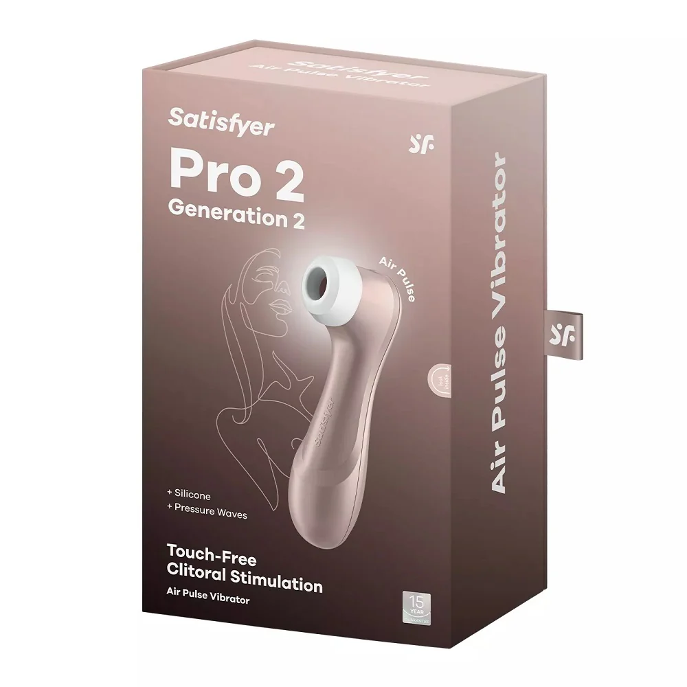 Pro 2 Generation 2 powietrzny stymulator łechtaczki Gold - Image 4