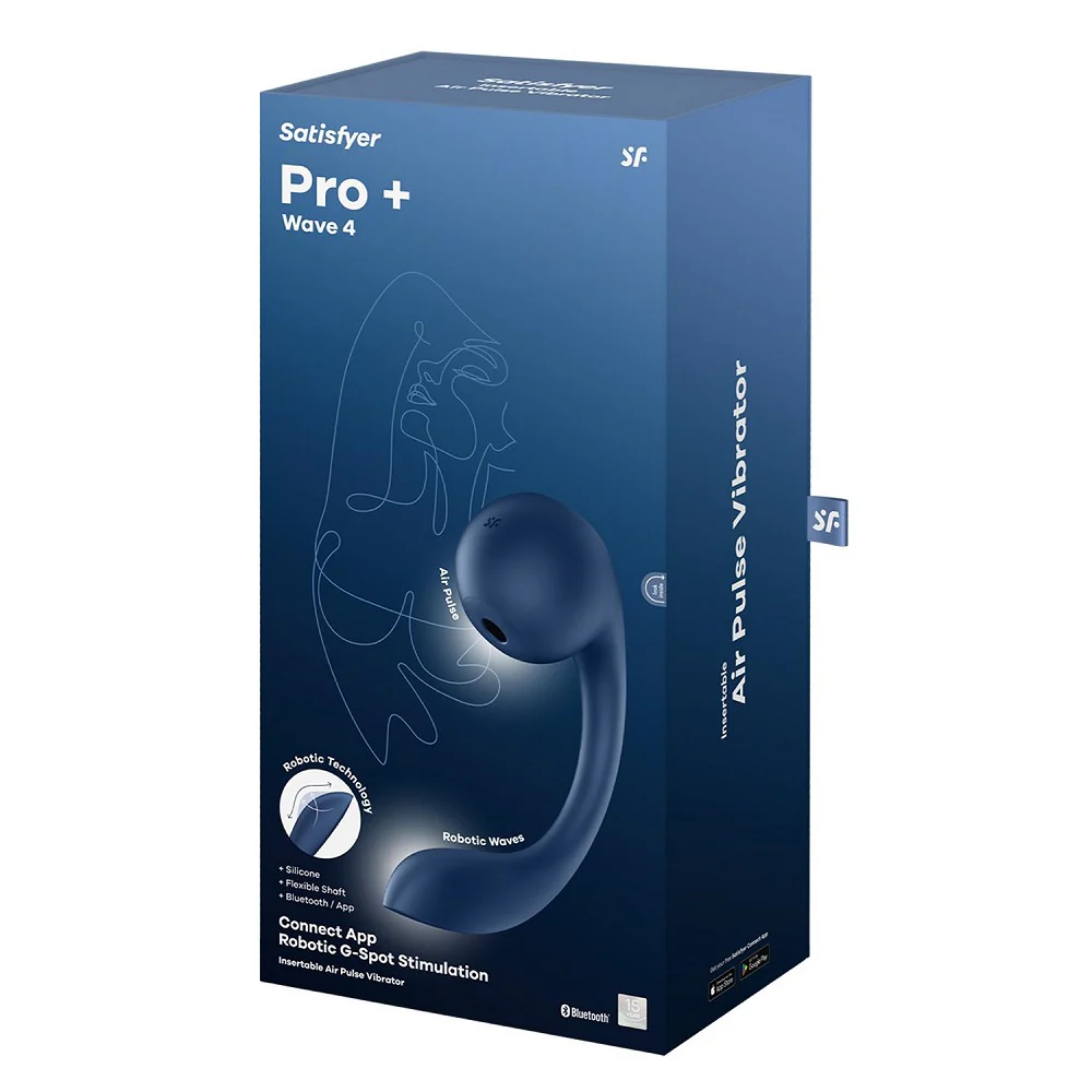 Pro+ Wave 4 stymulator punktu G i łechtaczki Dark Blue - Image 6