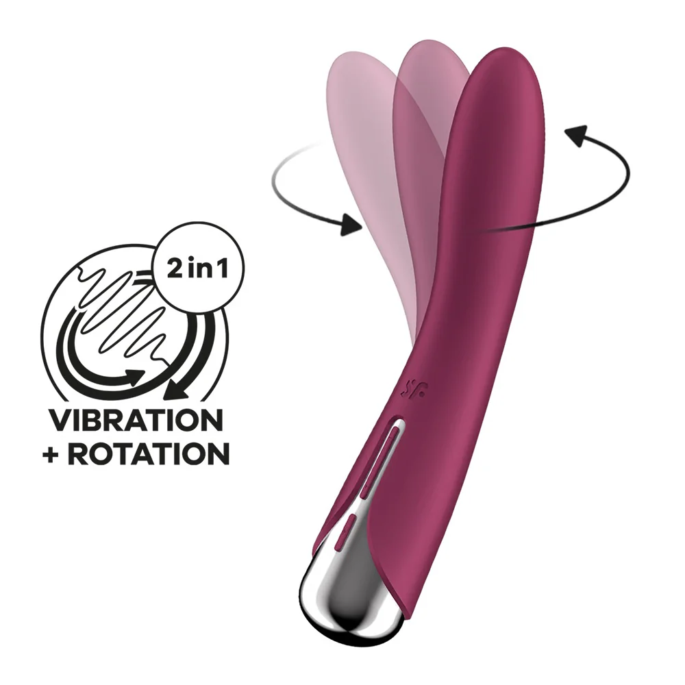 Spinning Vibe 1 obrotowy wibrator punktu G Red - Image 4