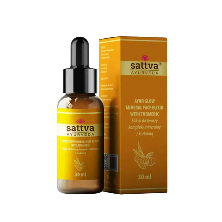 Ayur Glow serum do twarzy z kurkumą i kompleksem mineralnym 30ml