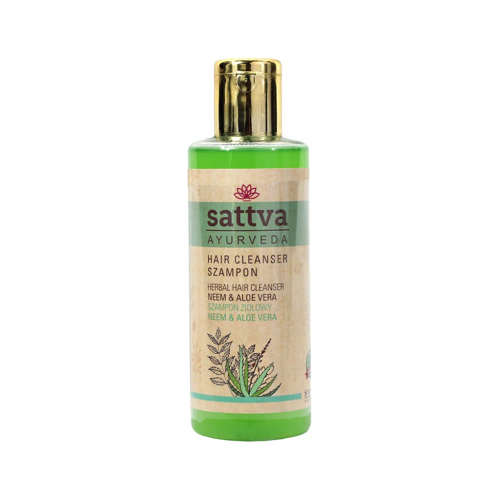 Hair Cleanser szampon ziołowy Neem & Aloe Vera 210ml