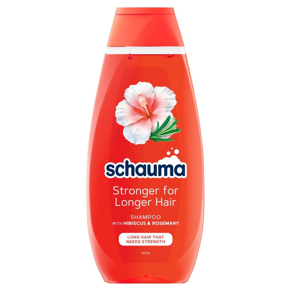 Stronger for Longer Hair szampon z hibiskusem i rozmarynem 400ml
