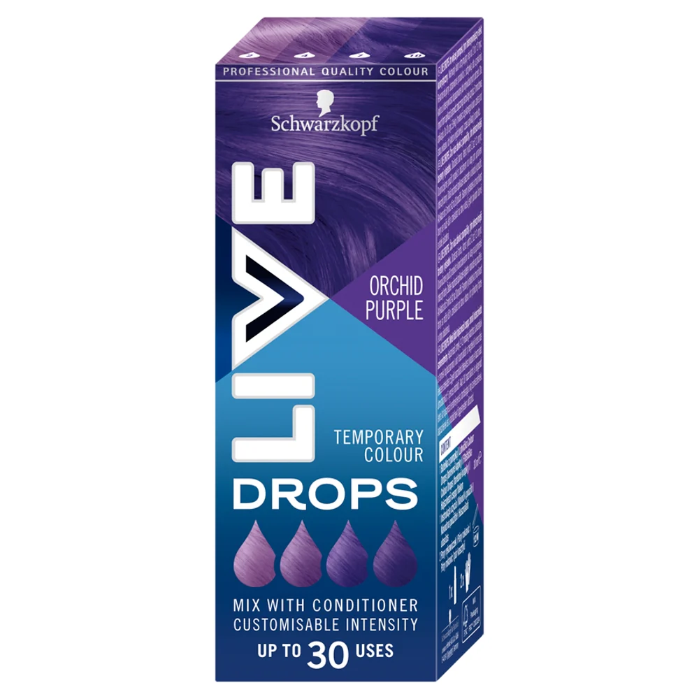 Live Drops krople do nietrwałej koloryzacji włosów - Image 5