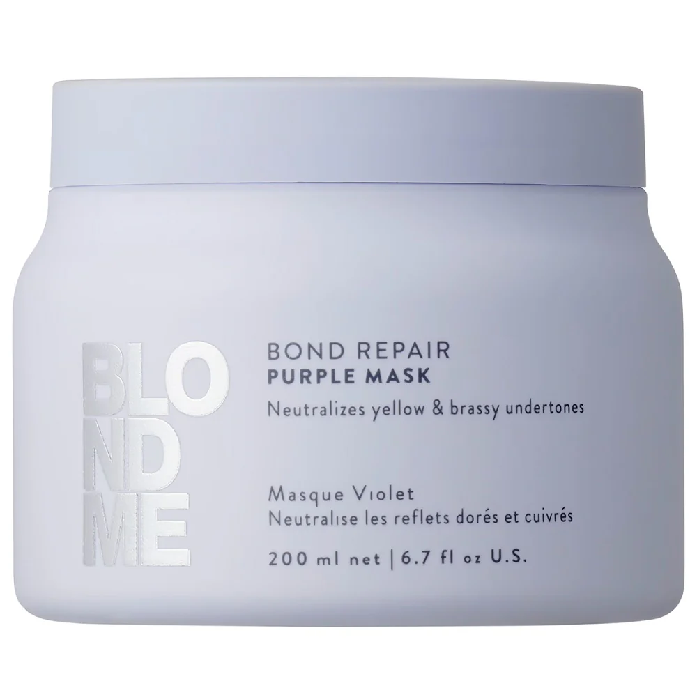 BlondMe Bond Repair Purple Mask fioletowa maska neutralizująca 200ml