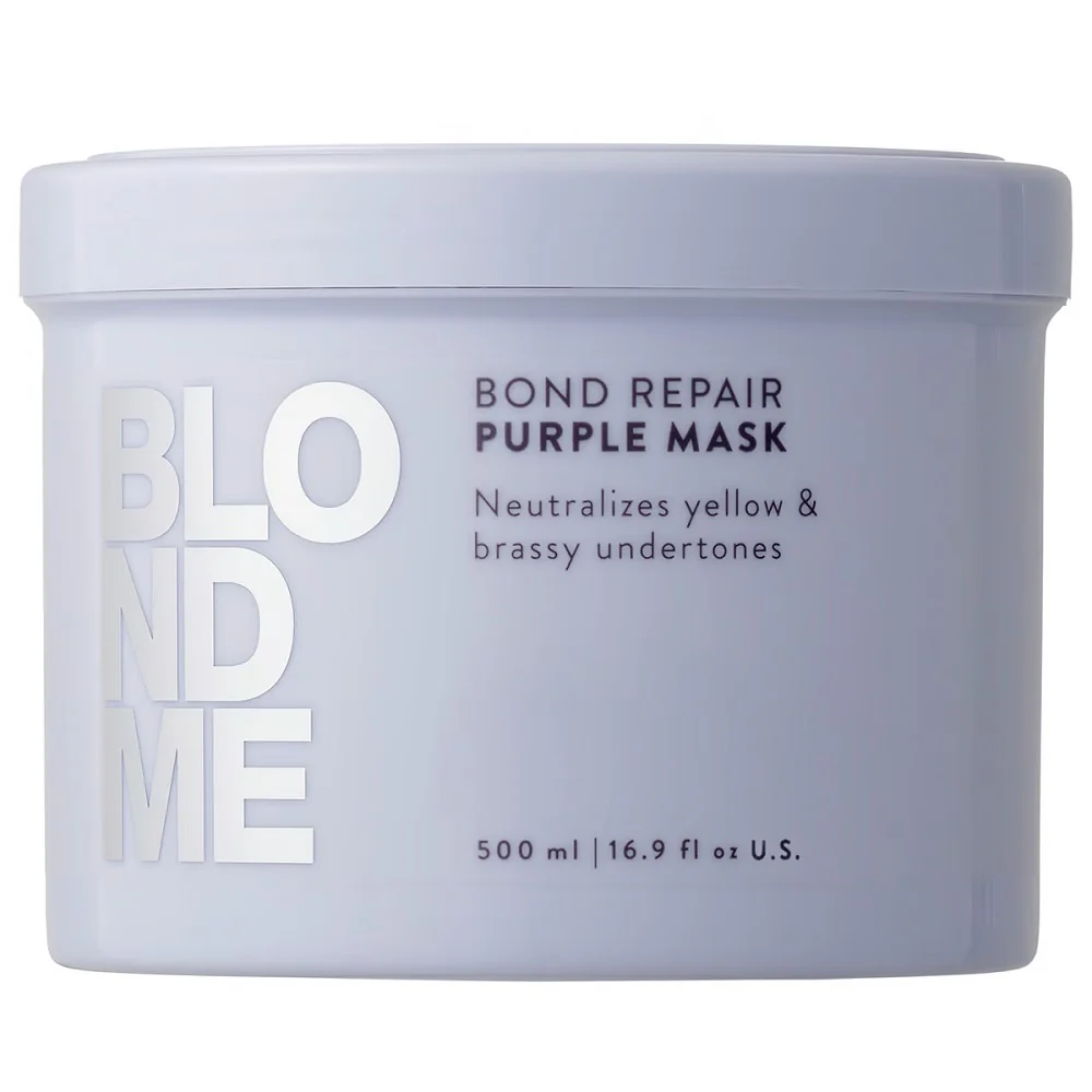 BlondMe Bond Repair Purple Mask fioletowa maska neutralizująca 500ml