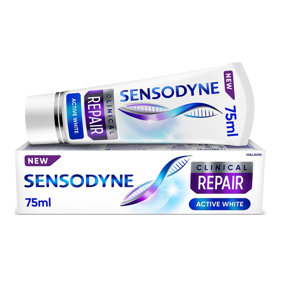 Clinical Repair Active White wybielająca pasta do zębów z fluorkiem 75ml