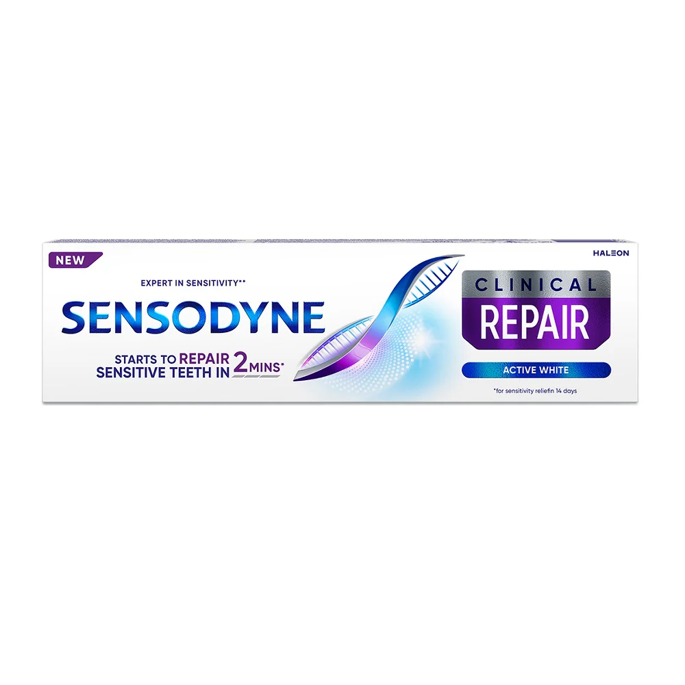 Clinical Repair Active White wybielająca pasta do zębów z fluorkiem 75ml - Image 2