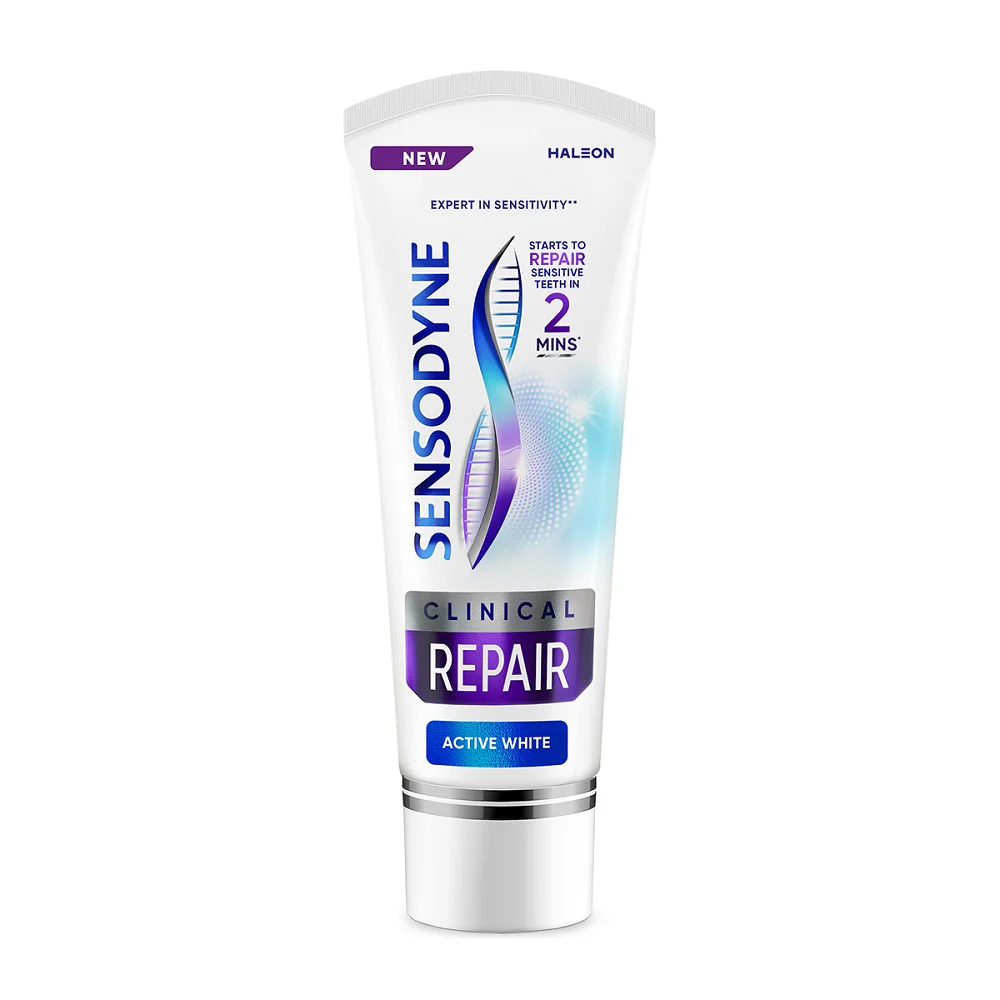 Clinical Repair Active White wybielająca pasta do zębów z fluorkiem 75ml - Image 3