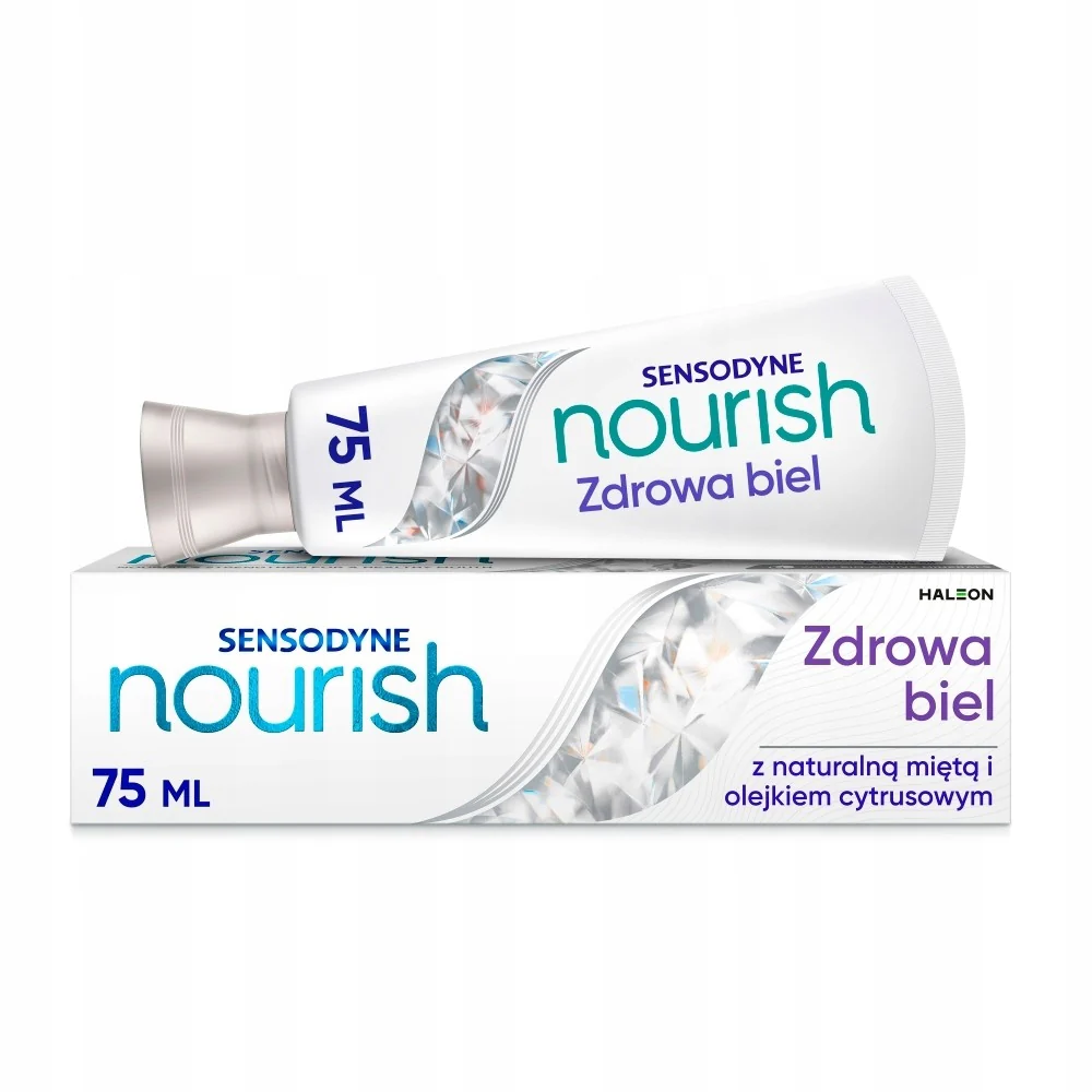 Nourish Zdrowa Biel pasta do zębów z fluorkiem 75ml