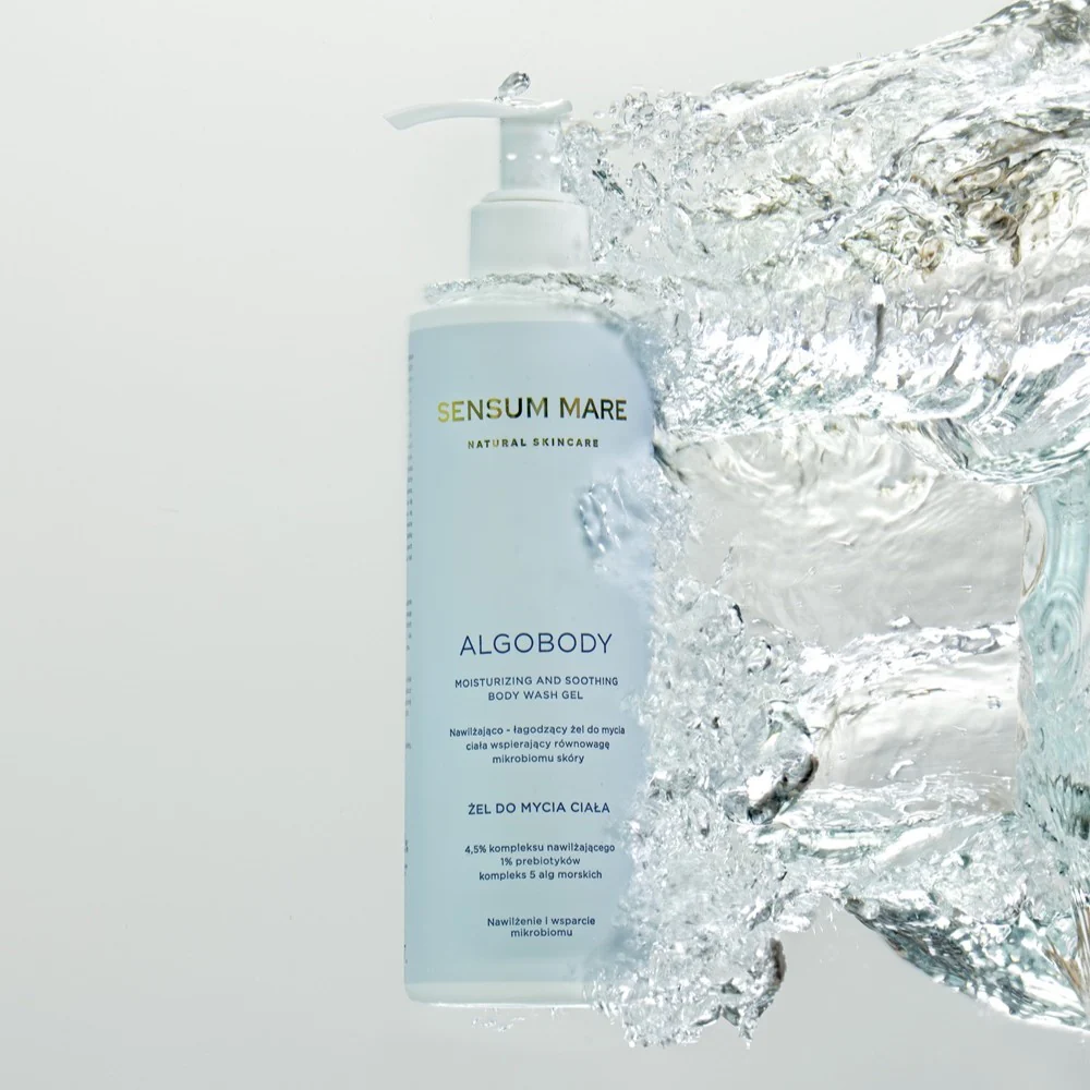 Algobody nawilżająco-łagodzący żel do mycia ciała wspierający równowagę mikrobiomu skóry 300ml - Image 4