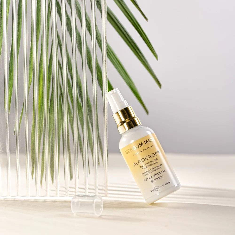 Algodrops innowacyjna lekka emulsja przeciw fotostarzeniu SPF 50+ UVB UVA PA++++ HEV/IR 50ml - Image 3