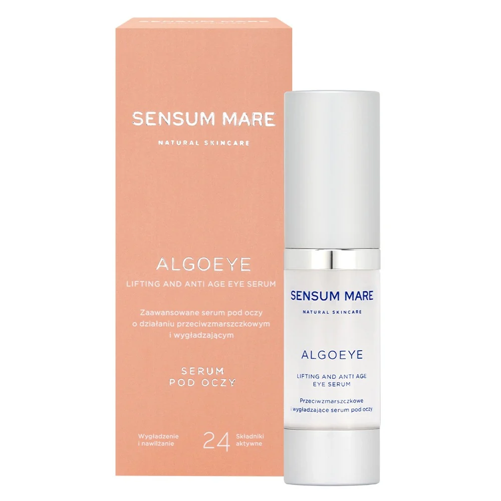 Algoeye zaawansowane serum pod oczy o działaniu przeciwzmarszczkowym i wygładzającym 15ml