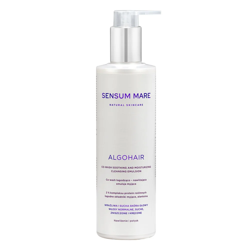 Algohair co-Wash łagodząco-nawilżająca emulsja myjąca dla wrażliwej i suchej skóry głowy 250ml